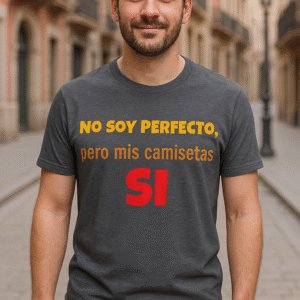 Camiseta Motivacional y divertida, No soy perfecto pero mis camisetas si