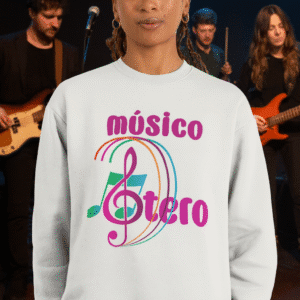diseño Musico soltero, Utilizando la clave de Sol Sudadera oversize premium