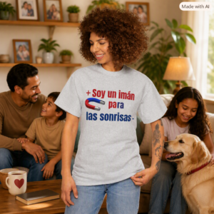 Camiseta Soy un Iman para las Sonrisas